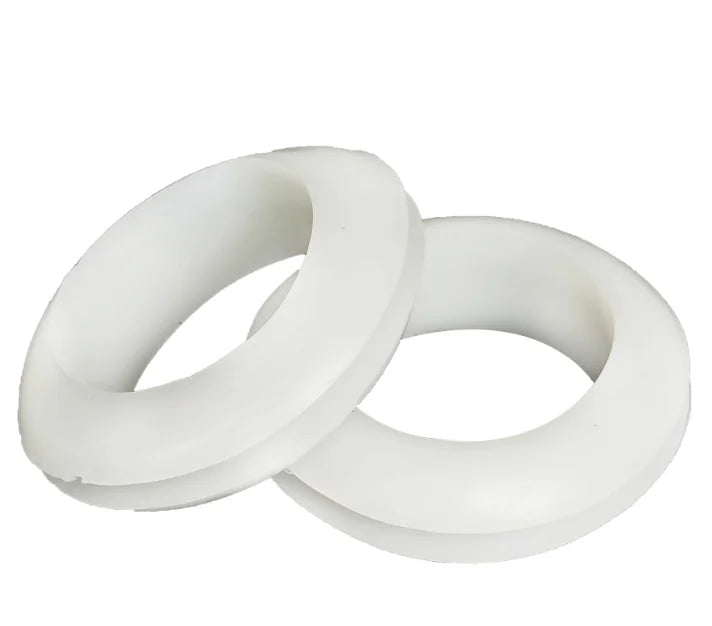 Black White Silicone Rubber Ring Cable Wire Protective O Ring Coil