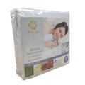 Deluxe Waterproof Knitted Terry Bed Mat Mattress Protector Queen Size Anti-Bacteria Machine Washable 30 Fabric Count PVC Bag
