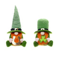 St. Patrick's Day Gnome and Clover Decorations Felt Material Funny Design for Party Use