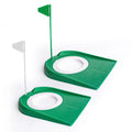 Hot Sale Plastic Practice Golf Putting Cup With Hole and Flag Putting Green Regulation Cup Indoor/Outdoor Use Training Equipment