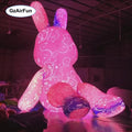 Outdoor Advertising Inflatable Model LED Inflatable Rabbit