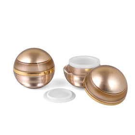 Sengmi A69-5g 5g in Stock Luxury Ready to Ship Gold Fashion Design Acrylic Cream Jar for Cosmetic Packaging