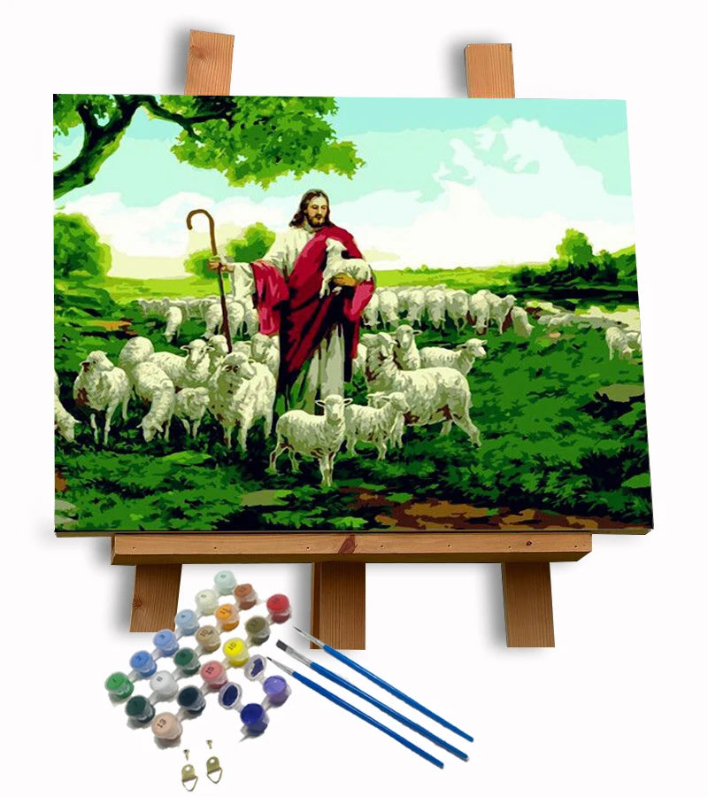 Hot New Diy Digital Oil Painting Modern Handmade Art House Decoration Painting