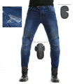 New Four Seasons Stretch Fall protection Waterproof Protective Guard Motorcycle Riding Jeans for Men