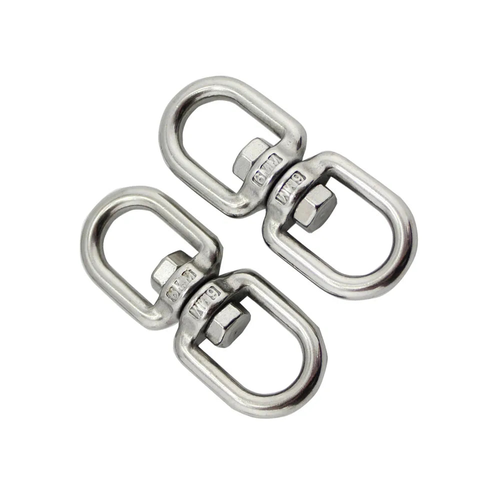 Rigging Hardware Swivel Snap Hook Stainless Steel 304 Eye&eye End Swivel 6mm