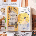 30 sheets/pack Shurang Pace Large Character Handbook Sticker Pack Premium Feeling Stickers