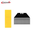 Hot-Selling Industrial Grade Trapezoidal Cutter Carbon Steel Utility Knife Stainless Steel/Plastic Handle 50 Degree Blade