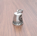 Ghost Rider Skull on Motorcycle Bell Pendant Biker Blank Guardian Bell Custom Guardian Bell