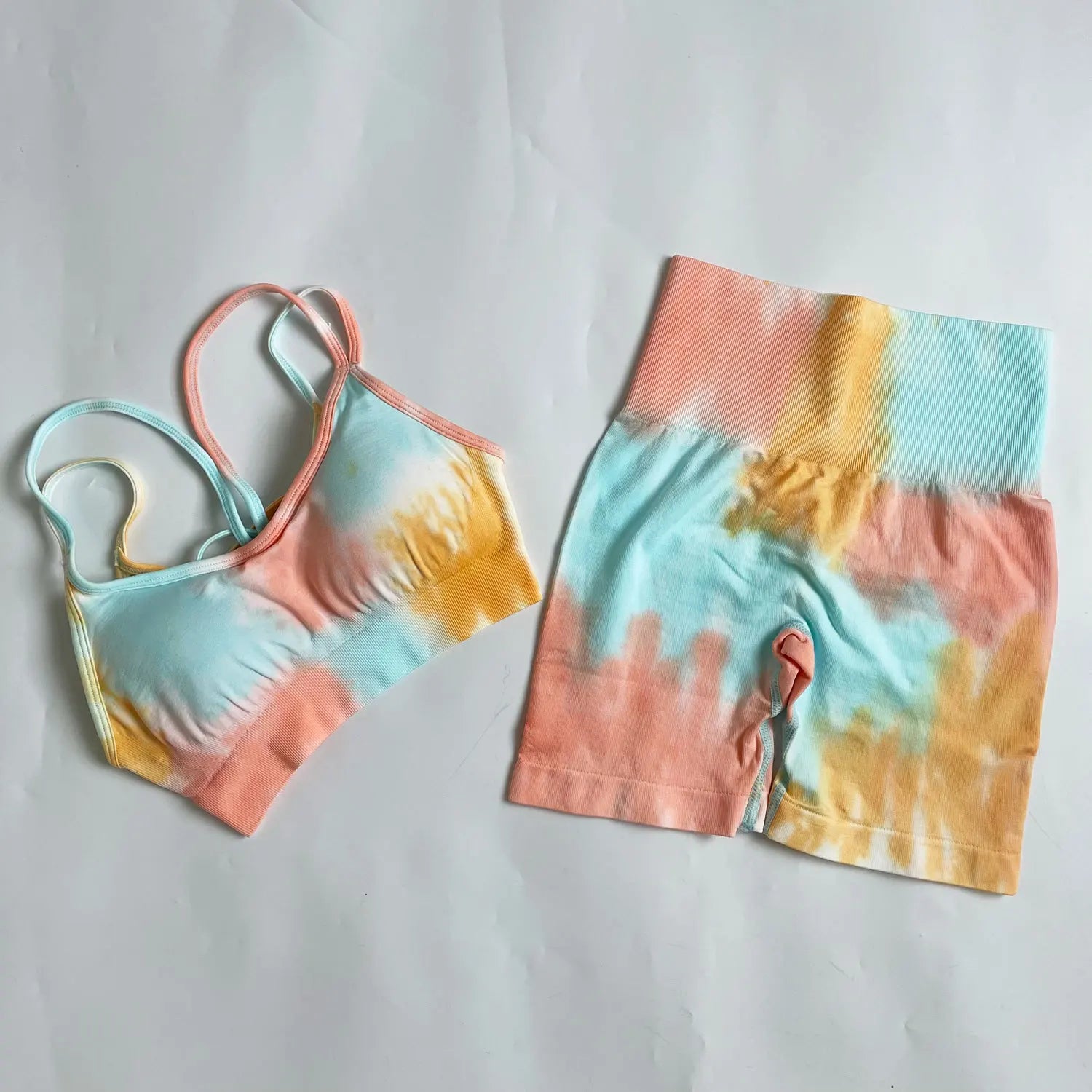 Four Seasons General Light and Comfortable Elastic Seamless Fitness & Yoga Wear Set