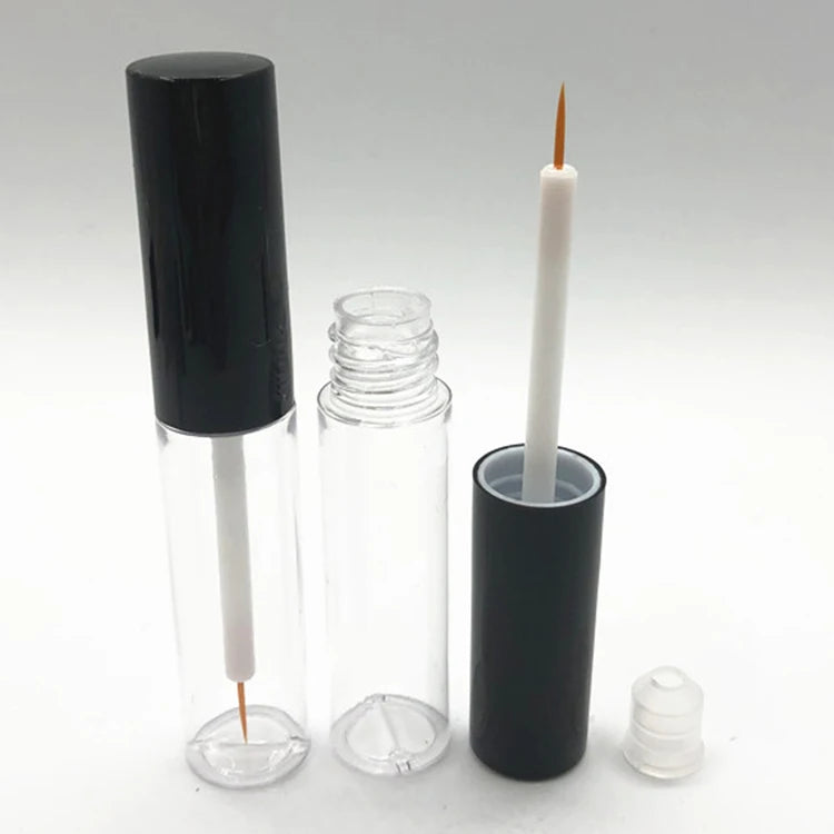 Low MOQ High-grade Clear Plastic Mascara Tube Eyeliner Tube Mascara Empty Container for Cosmetics Packaging