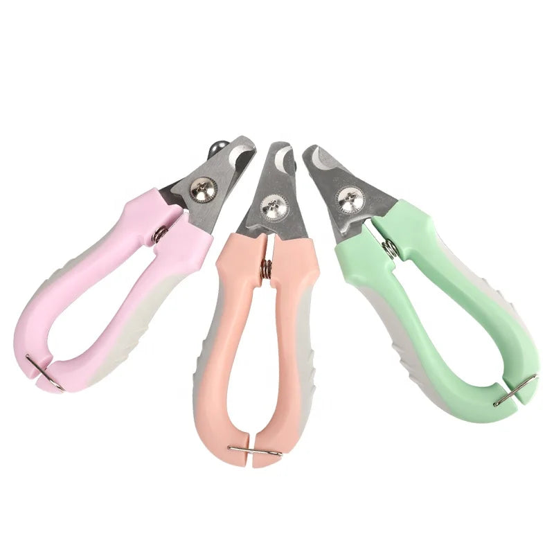 Factory Wholesale Color Box Packaging Pet Nail Scissors Cat Nail Cutter Dog Pet Nail Clipper