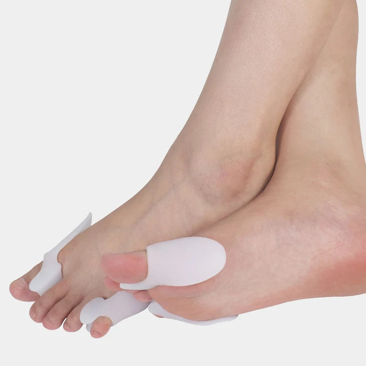 Small Toe Bunion Cushion Toe Separator Silicone Pinky Little Toe Protector Hallux Valgus Supporter