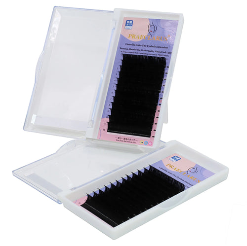 0.05mm 0.07mm B C D DD Matte Black Volume Lash Trays Easy Fan Lash 8-14mm MIX Length Trays Individual Eyelash Extension