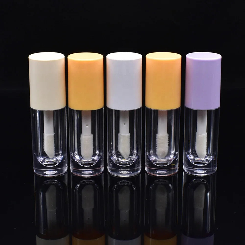 6ml Recyclable Plastic Lip Gloss Tubes Lip Gloss Tube Portable Mini Cosmetic Lip Balm Serum Container