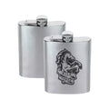 Logo Custom High Quality Classic Style Stainless Steel Liquor Alcohol Flask Square Wine Bottle Hip Flask