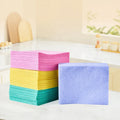 Kitchen Cleaning Cloth Reusable Efficient Cleaning Multi Purpose Non Woven Clean Dish Wipes Cloth Swedish Reusable Dishcloth