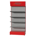 The Body Shop Floor Standing Custom Metal Supermarket Wall Shelf Store Racks Shelves Display