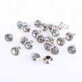 QIYI Glass Rhinestone Rivets Studs Spikes Brass Strass Decoration Horse Bridle Glass Stones for Leather Clothes Shoes