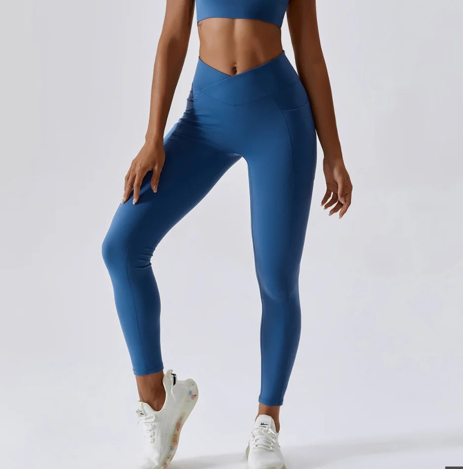 High Waisted Hot Sex Womens Girls Lift Yoga Pants Fashionable Design Leggings Tight Women Scrunch Leggings