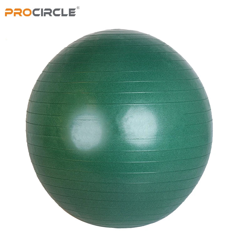 Customized Thick Exercise Non-slip Pvc Yoga Balance Ball for Workout Fitness