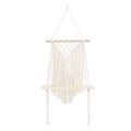 Modern Style Tassel Rope Wall Shelves Home Decor Wooden Helf Brackets Plant Wall Shelf