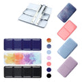 5 Color Metal Case Palette Tin Small Empty Watercolor Half Pan Tin for Watercolor/oil/acrylic 24 Half Pan Acuarelas