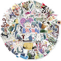 50Pcs Japanese Anime BEASTARS Decorative Stickers for Laptop Bottle Waterproof PVC Cartoon Decor Sticker