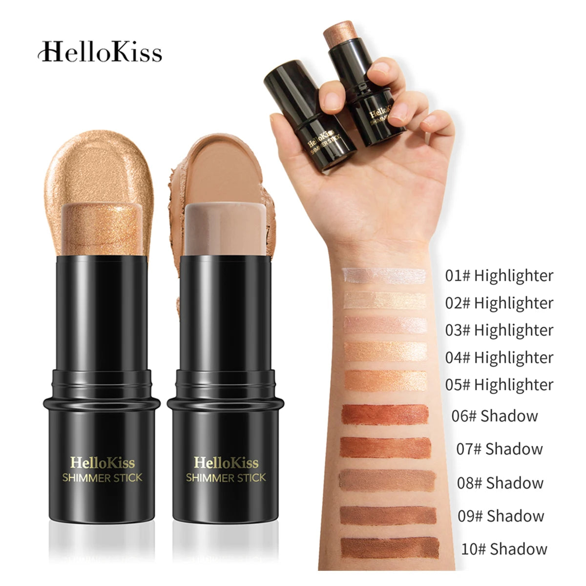 10 Colors Full Coverage Make up Concealer Stick Private Label Freckle Acne Dark Cycles Contour Cream Concealer Pen