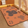 SANITREND Bathroom Mat High Water Absorption Easy Clean Diatom Ooze Anti Slip Eco-Friendly Machine Made OEM Hot Designs Print