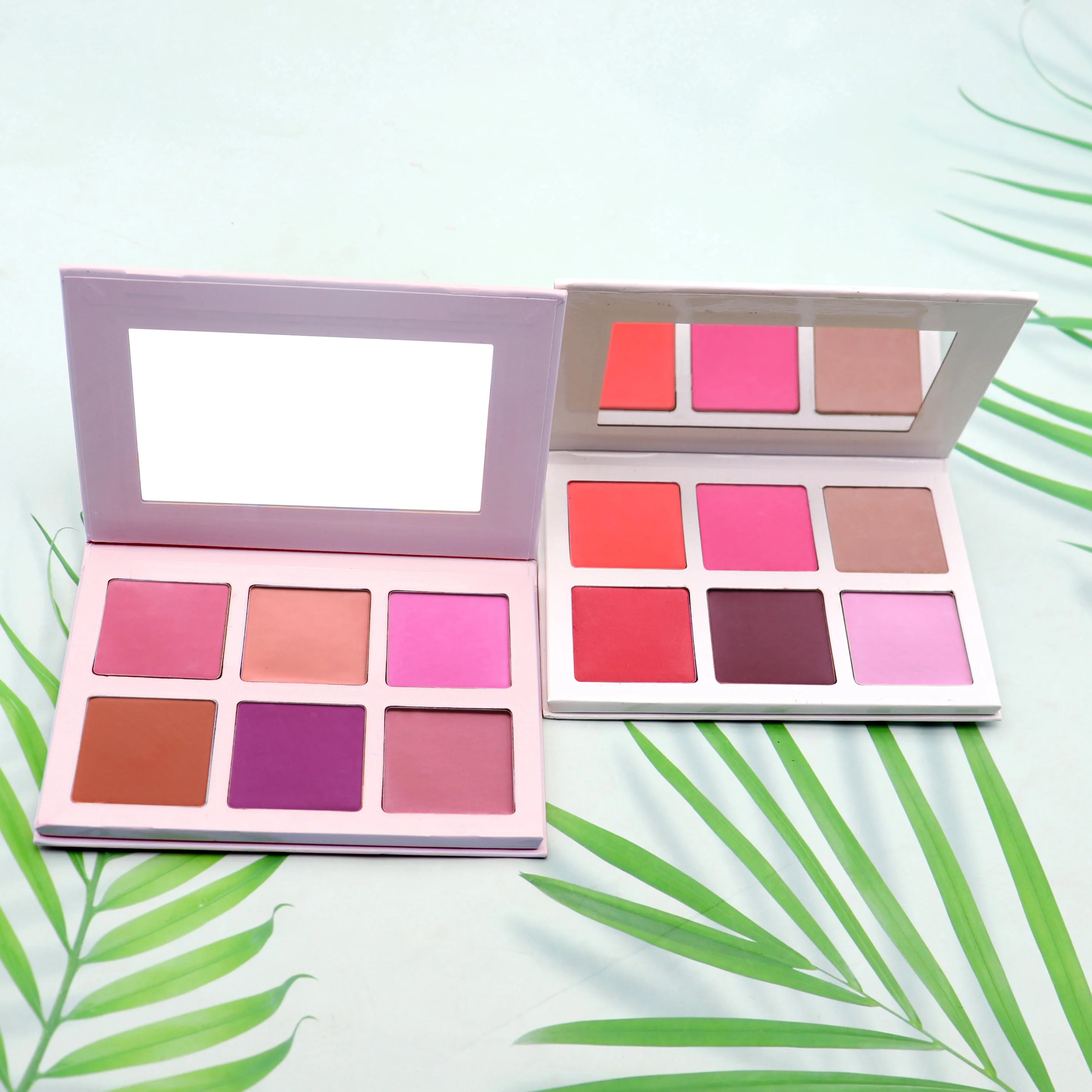 Customized Beauty Makeup DIY Highlighter Blush Contour Palette