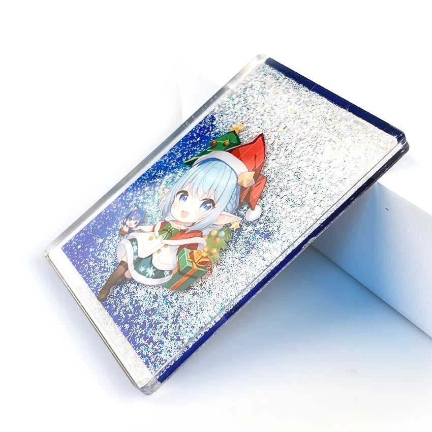 Hot Sale Customizable Clear Quicksand Acrylic Standee Practical New Trend Character Design Trusted Plastic Crafts Wholesale