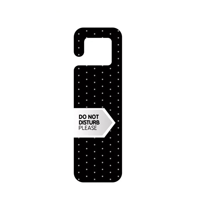 Hotel Advertising Paper Door HangerPaper Do Not Disturb Door Hanger