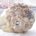 N058 Wedding Decoration Pink White Purple Bride Holding Bouquet Wedding Supplies Wedding Bridal Bouquet Bridal Bouquet