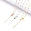 Adjustable Stainless Steel Jewelry Diy Screw Pin Slider Ball Beads Positioning Multi-function Chains Necklace