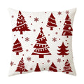 Amity Factory Christmas Printed Throw Pillow Cover for Decoration Home Living Room Sofa Polyester Square Cushion Cover 45*45cm