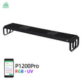 WEEKAQUA P1200Pro Smart Led Aquarium Light 150w Full Spectrum Natural Rgbuv Custom Dimmer Aquarium Lamp for Plant Fish tank