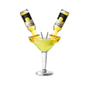 Hot Sell Cheap PP Plastic CoronaRita Beer Bottle Holders Drink Clip for Schooner Glass
