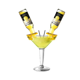 Hot Sell Cheap PP Plastic CoronaRita Beer Bottle Holders Drink Clip for Schooner Glass
