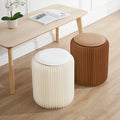 INNOPAPER Folding Paper Stool Eco-friendly Kraft Paper Space Saving Modern Foldable for Living Room & Home Office
