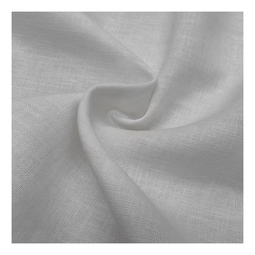 81005 Organic Lightweight Sustainable Eco-Friendly High Grade Hemp Recycled Polyester Blended Plain Woven Fabric for Clothing