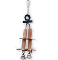 Birdie Bread Eco-Friendly Foraging Natural Parrot Toy Wood Chewable Bird Toy for Parrots