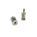 Custom 3-in-1 M2/M3/M4 CPU Heat Sink Spring Screws Steel Nickel Material Washer for Computer Case Cooling Fan Inch Metric