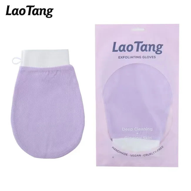 Eco-friendly Viscose Morocco Bath Glove Scrub Glove Natural Korean Exfoliating Bath Mitts Low Price