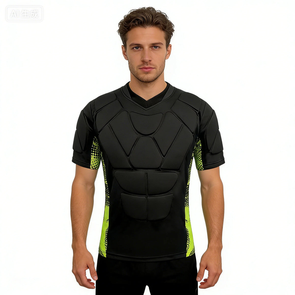 Custom Impact Protective Paintball Chest Protector Paintball Padded Shirt Padded Paintball Jersey with Padding