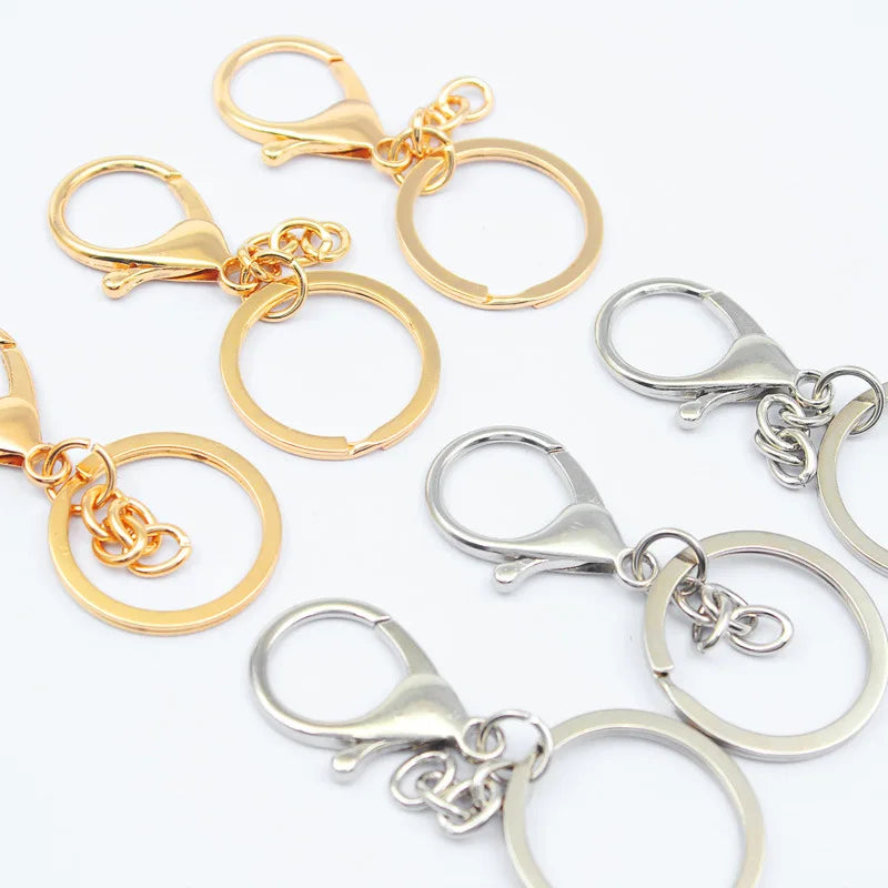 Gold Silver Lobster Clasp Keychain Accessories Wholesale