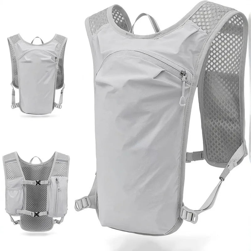 5L Outdoor Daypack Running Vest Backpack Equipped With Adjustable Shoulder Straps Multi-functional  Sport Cycling Backpack