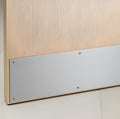 RHETECH 8 Inch Residential Door Kick Plate Stainless Steel 304 20 Gauge Sign Plate Brass and Aluminium Screw Installation