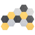 Hotsale Colorful Polyester Felt 3d Hexagon Acoustic Wall Panels