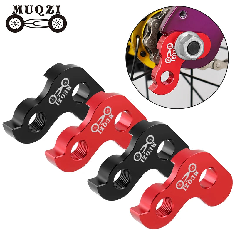 MUQZI Bike Frame Gear Hanger Extension 3-speed Modified Rear Derailleur Hanger MTB Road Bicycle Tail Hook MegaBDM