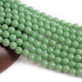 Green Luminous Stone Beads Fluorescent Stone Loose Beads Semi-finished Products Diy Handmade Beaded Jewelry Accessories